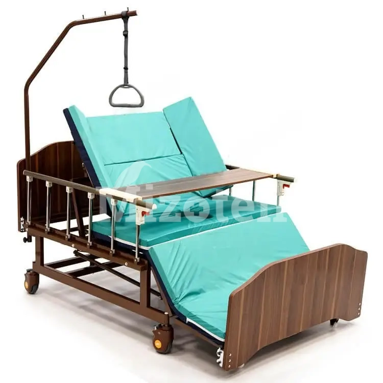 МЕТ REMEKS XL Механическая медицинская кровать для ухода за лежачими больными с  переворотом и туалетом,  с увеличенной шириной ложа